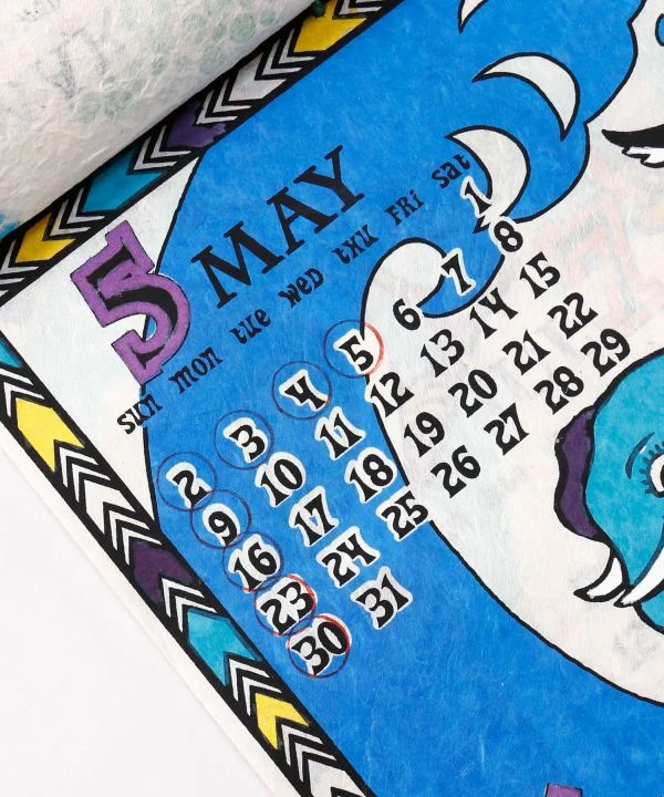 Wandkalender 2027 – Pop-Art-Tierkalender