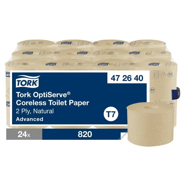 Tork OptiServe Toilettenpapier Advanced T7 2-lagig, natur