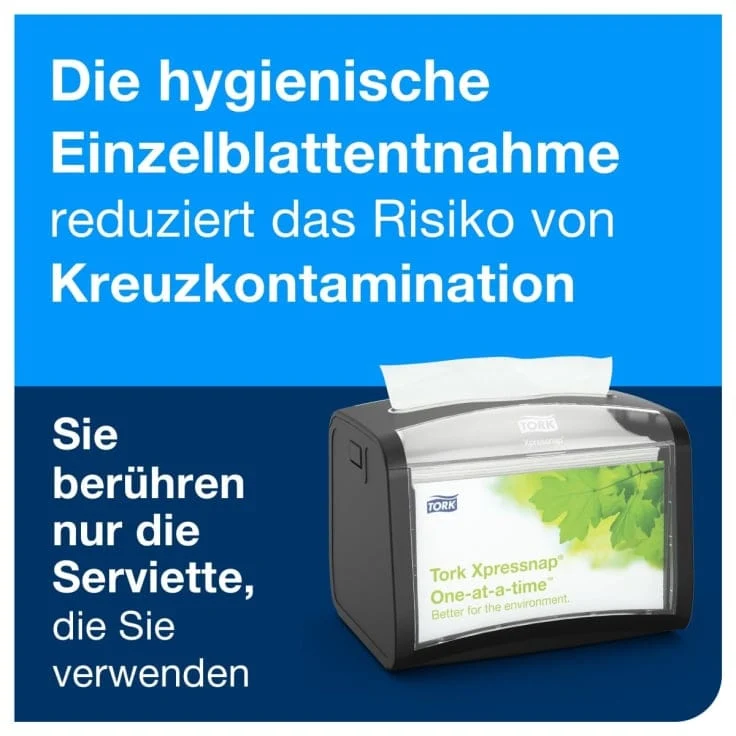 Tork Xpressnap Spenderserviette N4 natur 1-lagig, 21,3 x 33 cm