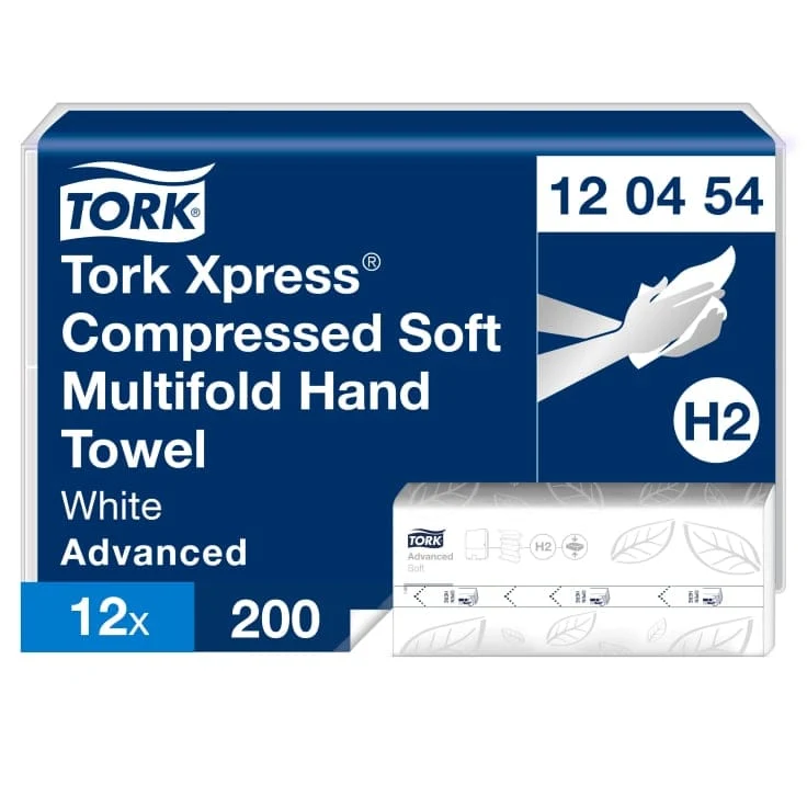 Tork Xpress Multifold-Handtuch komprimiert H2 2-lagig, weiß
