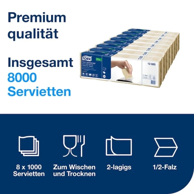 Tork Xpressnap Extra Soft Spenderserviette N4 2-lagig