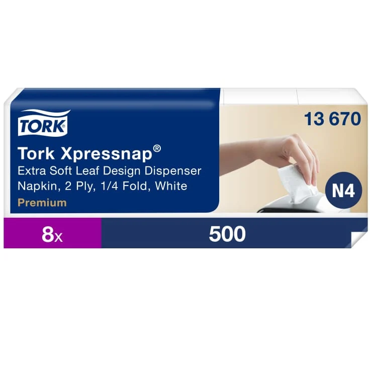 Tork Xpressnap Extra Soft Spenderserviette N4 2-lagig