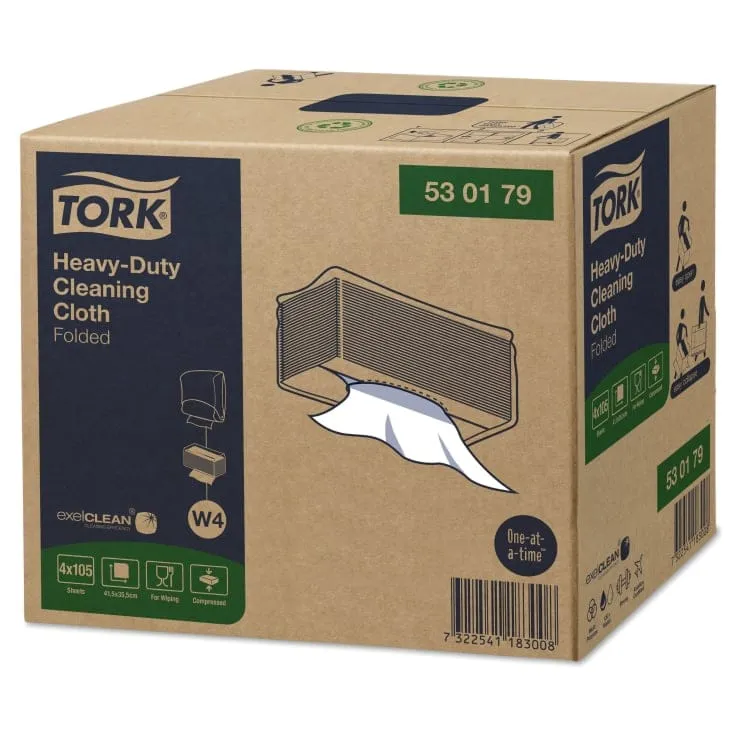 Tork Extra Starkes Reinigungstuch W4 weiß, 41,5 x 35,5 cm