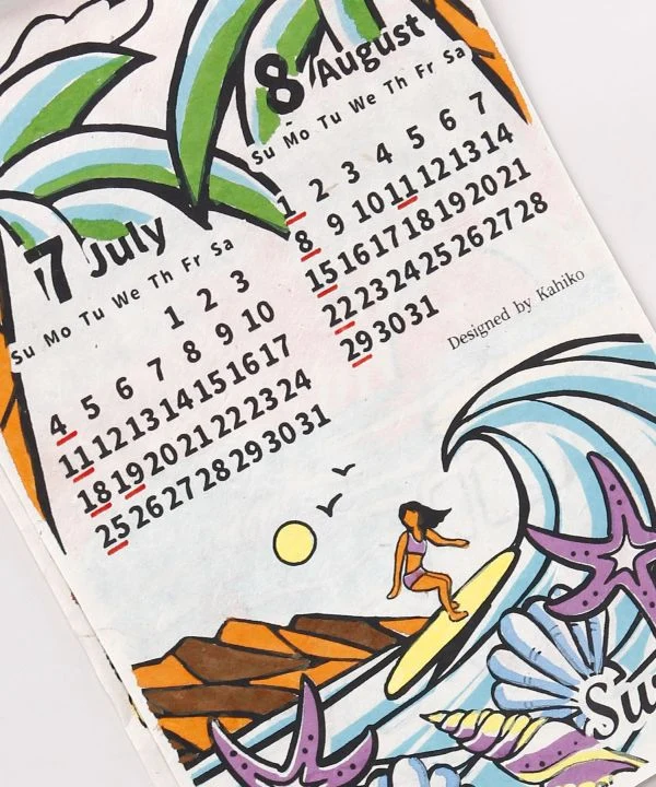Wandkalender 2027 – Aloha-Tage