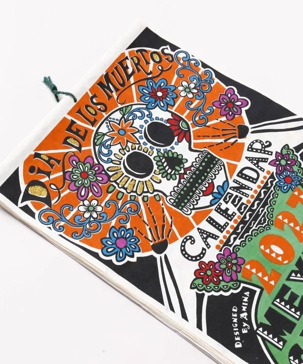 Mexikanischer Calaveras-Volkskunstkalender 2027