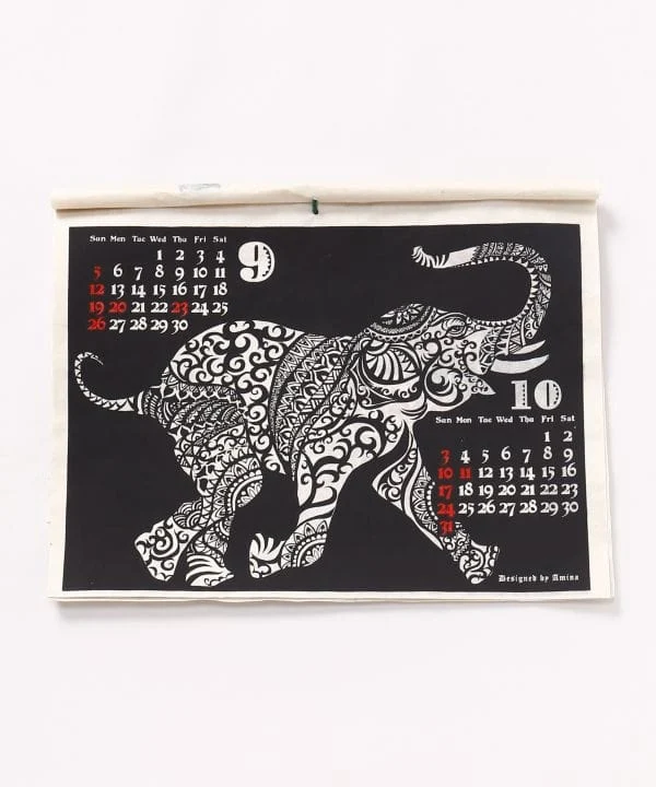 Kalender für Stammestier-Volkskunst 2027