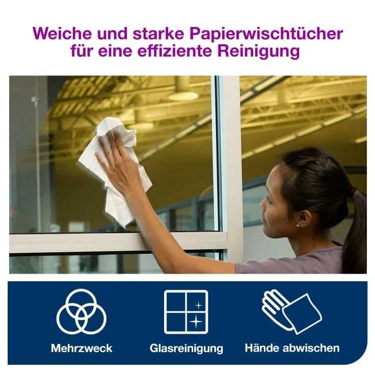Tork Mehrzweck-Papierwischtuch Advanced M1 1-lagig, 120 m