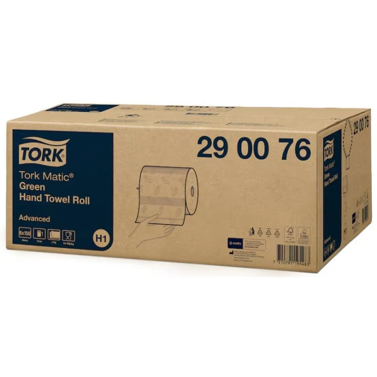 Tork Matic Rollenhandtuch Advanced H1 2-lagig, 150 m, grün