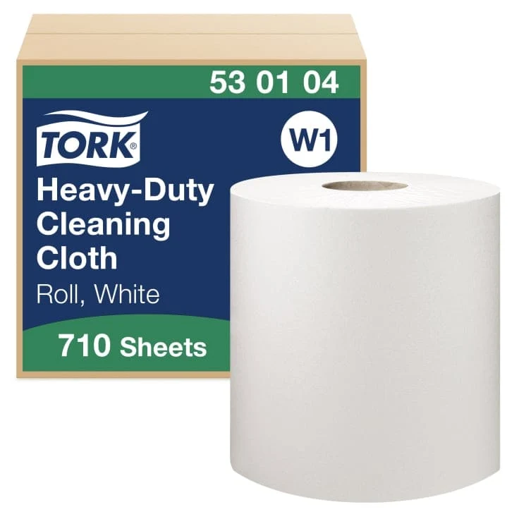 Tork Extra Starkes Reinigungstuch W1 1-lagig, 270 m, weiß