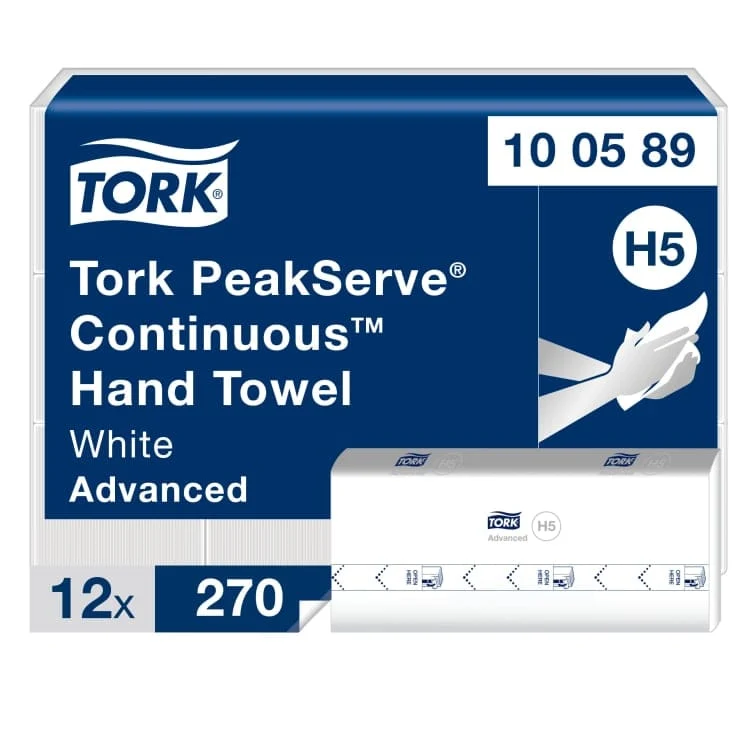 Tork PeakServe Endlos-Papierhandtuch Advanced H5 1-lagig