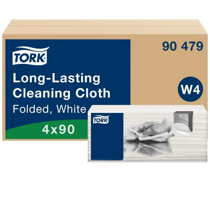 Tork Langlebiges Reinigungstuch W4 1-lagig, weiß
