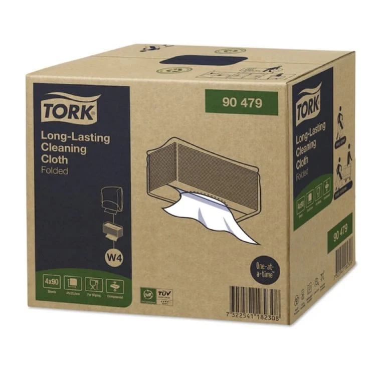 Tork Langlebiges Reinigungstuch W4 1-lagig, weiß