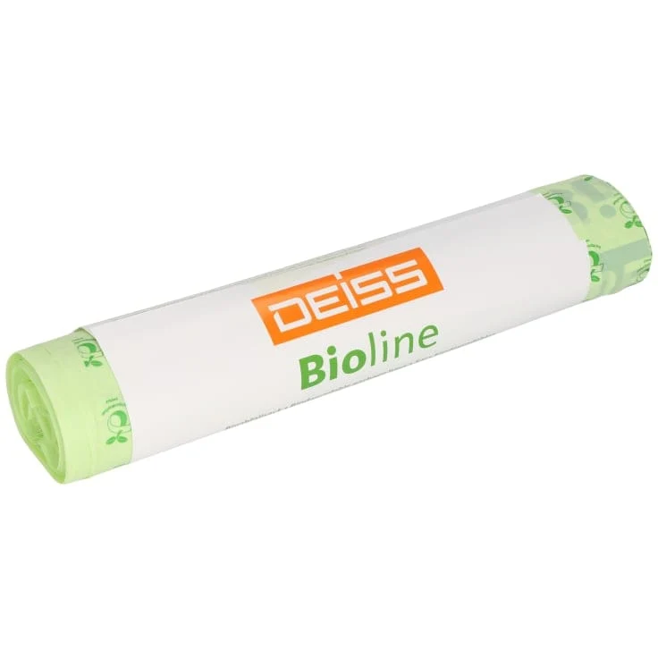 DEISS BIOLINE Bioabfallsäcke 200 Liter ecovio® Biokunststoff