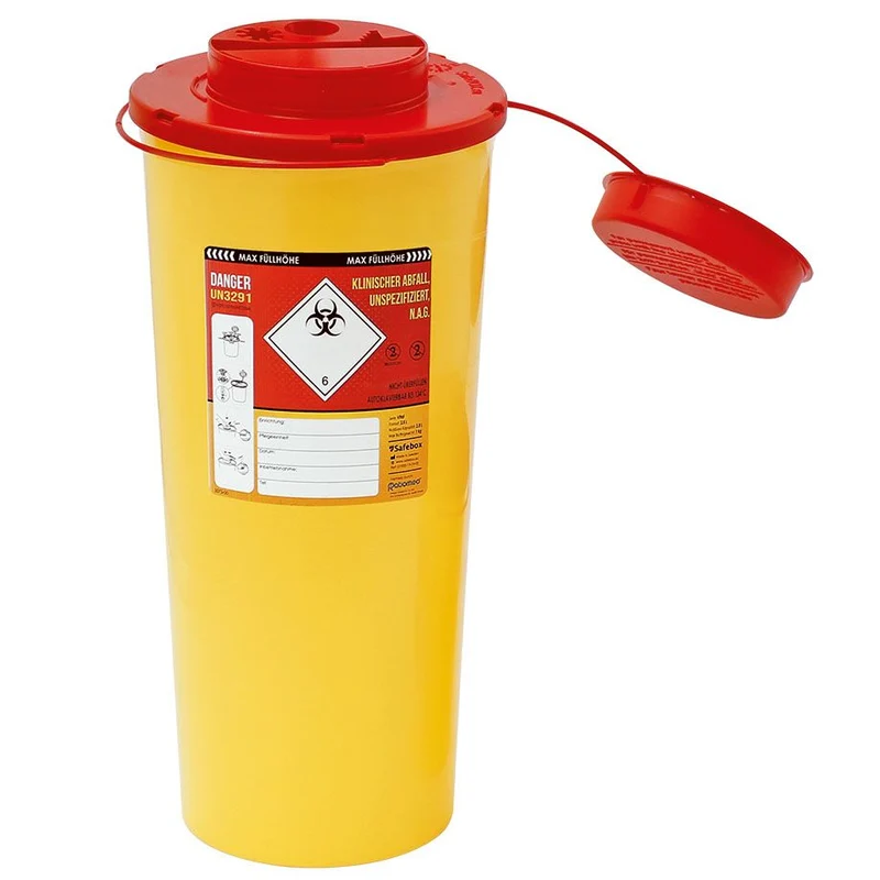 Kanülenabwurfbehälter ratiomed Safe-Box