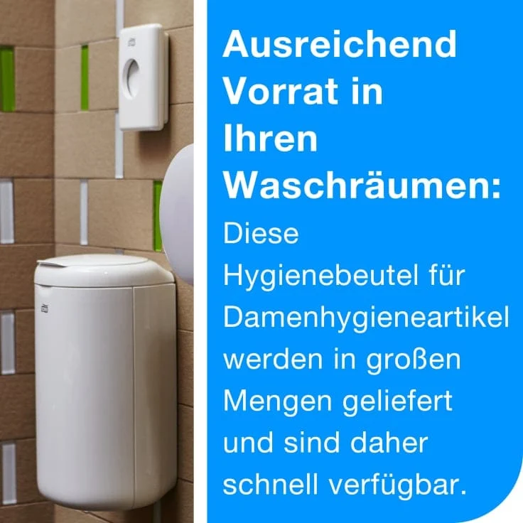 Tork Hygienebeutelspender B5 weiß, Wandmontage