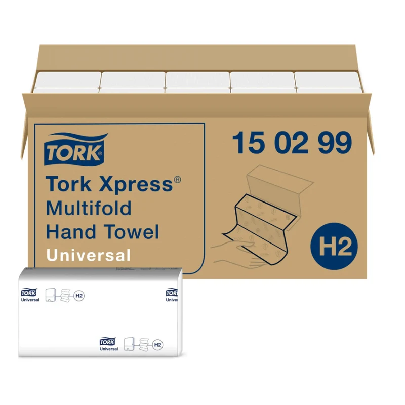 Tork Xpress Multifold Handtuch Universal H2 2-lagig, weiß