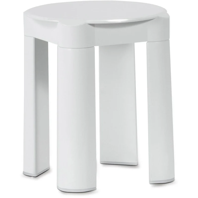 racon bath Badezimmerhocker, ABS-Kunststoff weiß