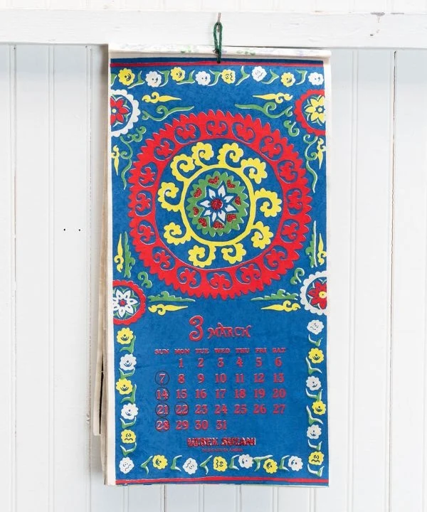 Weltweiter Kalender für volkstümliche Blumenkunst 2027
