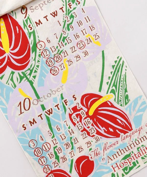 Wandkalender 2027 – HAWAII-BLUMENSPRACHE