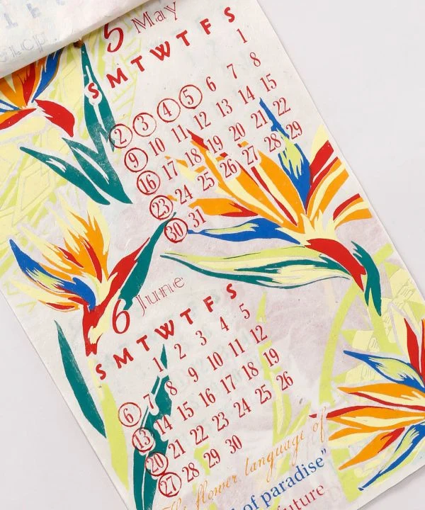Wandkalender 2027 – HAWAII-BLUMENSPRACHE
