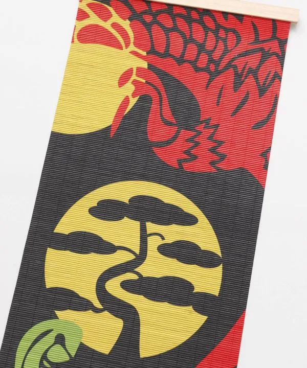 Auspiciou Japanische Kunst-Wanddekoration