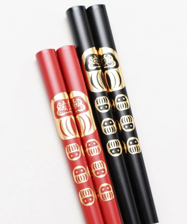 Glückverheißende Essstäbchen Set