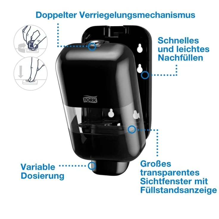 Tork Elevation Mini Seifen- und Desinfektionsmittelspender S5