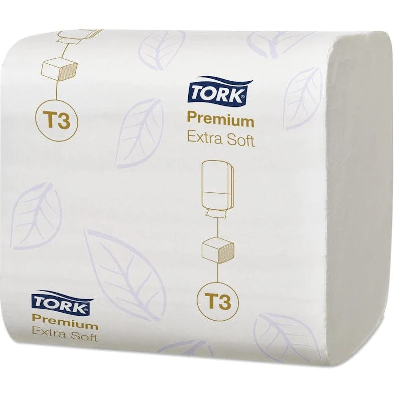 Tork Einzelblatt Toilettenpapier Premium T3 2-lagig, extra weich
