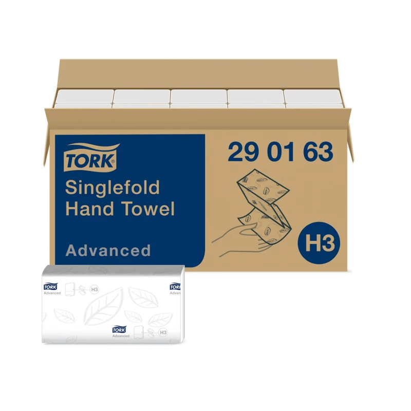 Tork Zickzack Handtuch Advanced H3 2-lagig, 23 x 24,8 cm