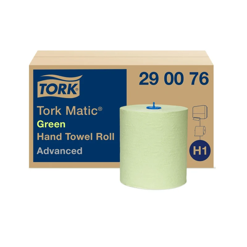 Tork Matic Rollenhandtuch Advanced H1 2-lagig, grün, 150 m