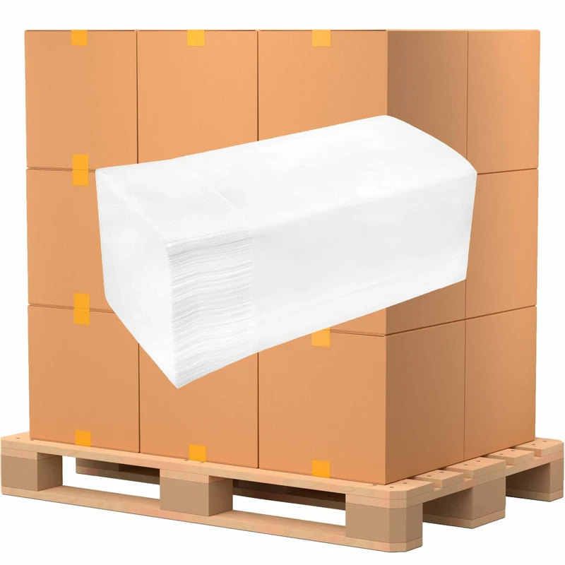 SemyTop Papierhandtücher, V-Falz, 2-lagig, 24 x 21 cm, hochweiß