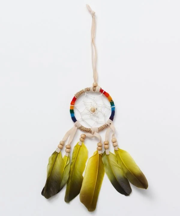 Bunte Feder Dreamcatcher