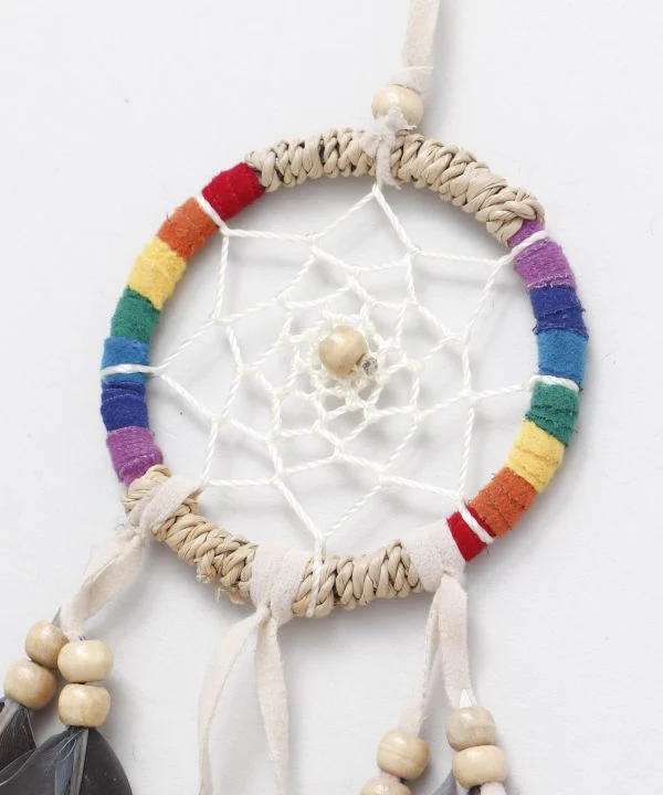 Bunte Feder Dreamcatcher