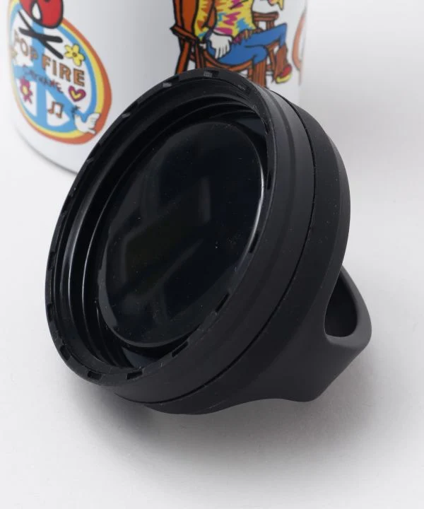 AMINA x POP FIRE Hippie Family Edelstahlflasche