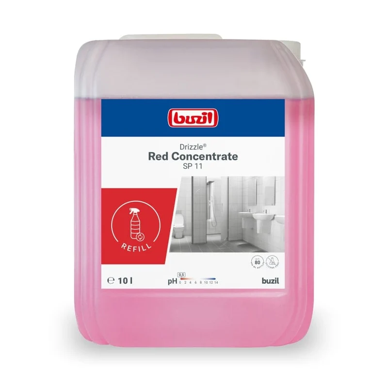 Buzil Drizzle Red Concentrate SP 11 Sanitärreiniger-Konzentrat, 10 l