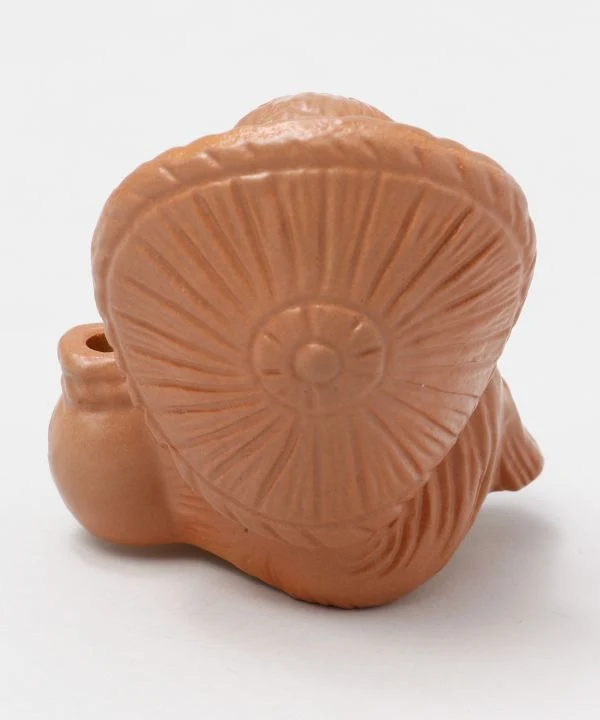 SHIGARAKI Ware sitzend TANUKI --Gelb