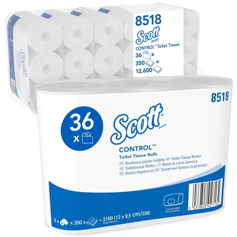 Scott Control Toilettenpapier 3-lagig, 350 Blatt