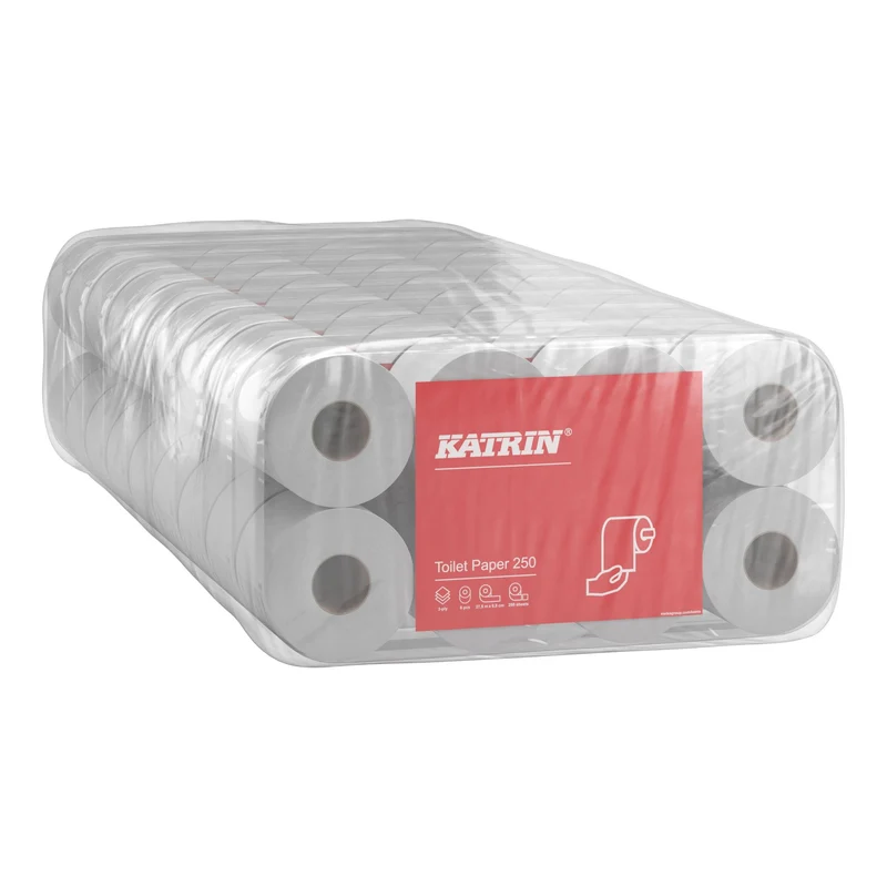 Katrin Classic Toilettenpapier 3-lagig, 250 Blatt
