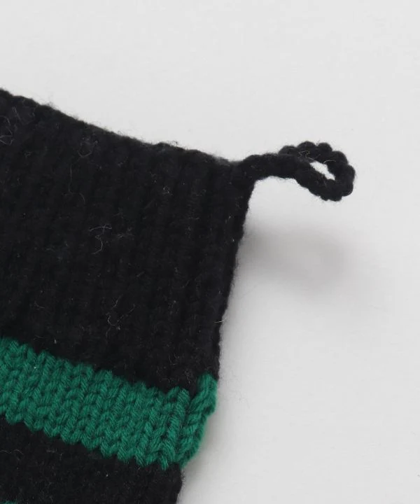 Dekorative Socke stricken