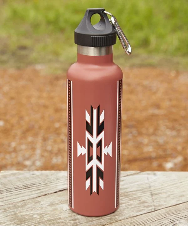 Wasserflasche mit geometrischem Muster - 750ml