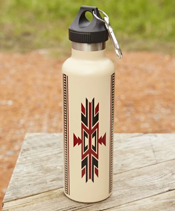 Wasserflasche mit geometrischem Muster - 750ml