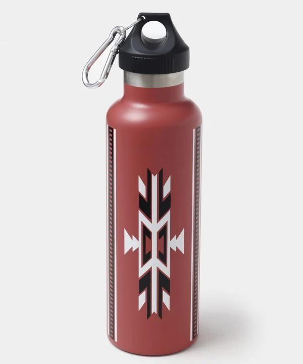 Wasserflasche mit geometrischem Muster - 750ml