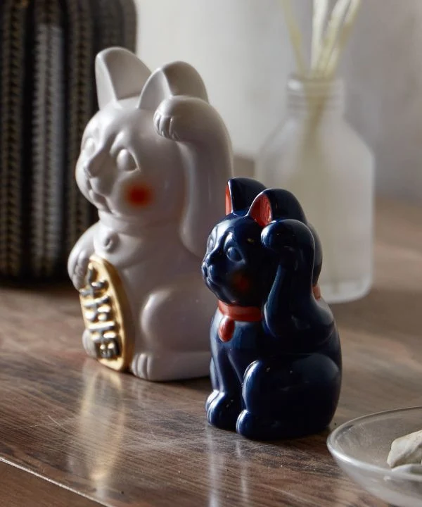 TOKONAME-YAKI MANEKINEKO Münzbank - S