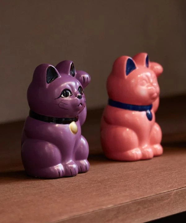 TOKONAME-YAKI MANEKINEKO Münzbank - S