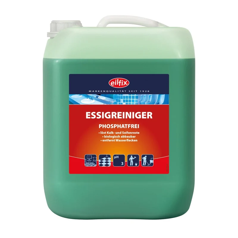 EILFIX ESSIGREINIGER – Phosphatfreier Universalreiniger mit natürlicher Kraft