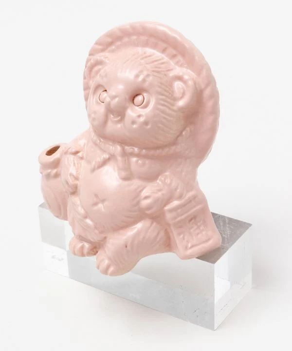 SHIGARAKI Ware sitzend TANUKI --Pink