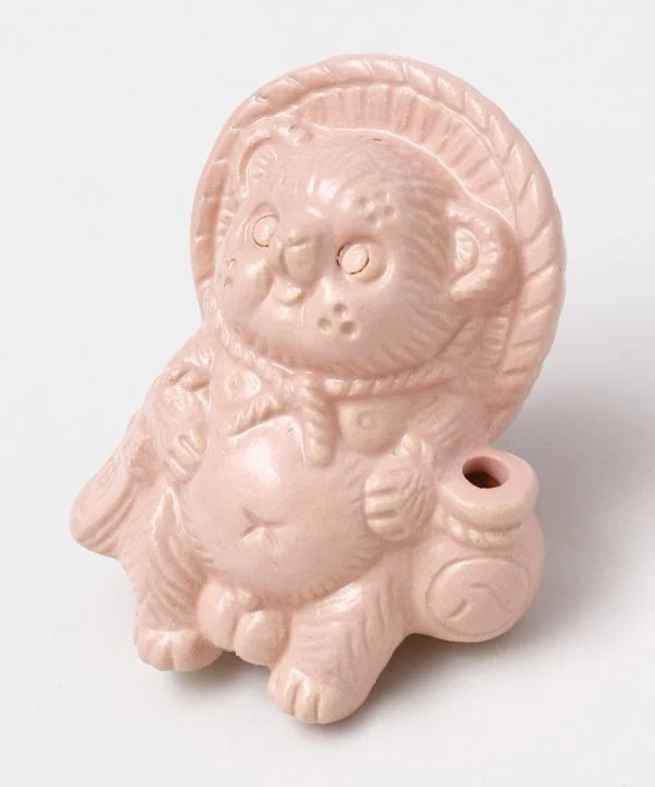 SHIGARAKI Ware sitzend TANUKI --Pink