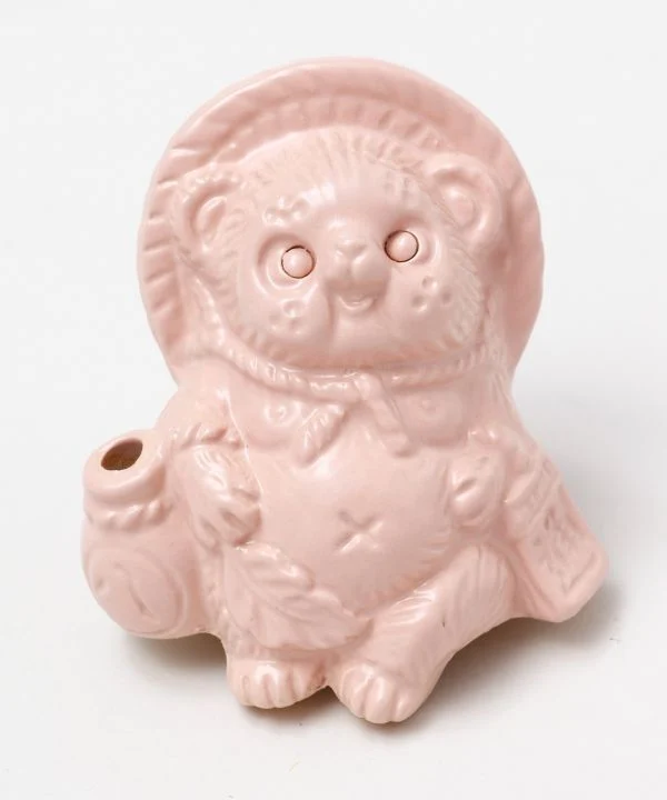 SHIGARAKI Ware sitzend TANUKI --Pink