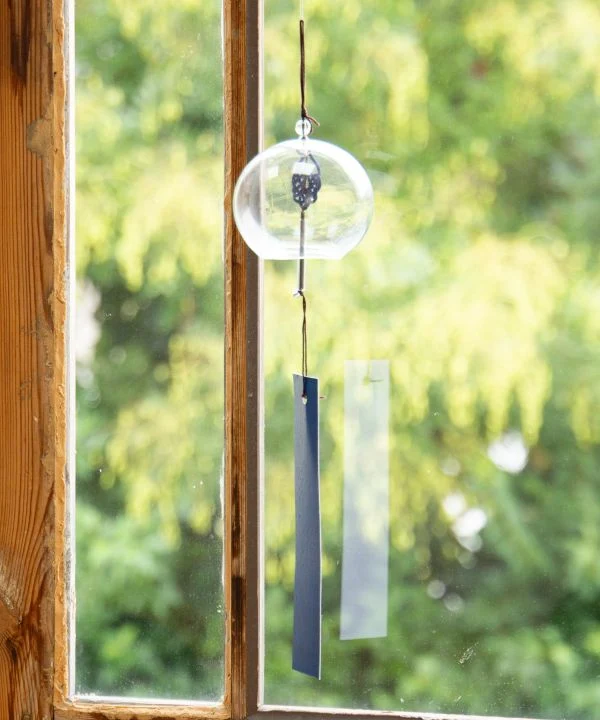 Edo Glass Mizuhiki Windspiel
