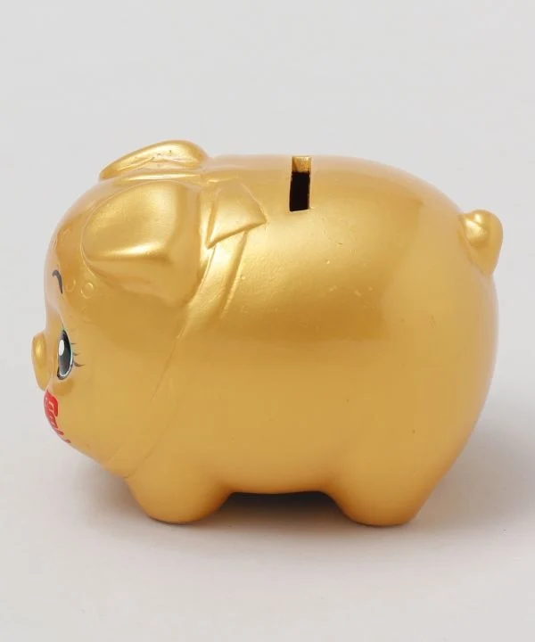 Goldenes Sparschwein - S